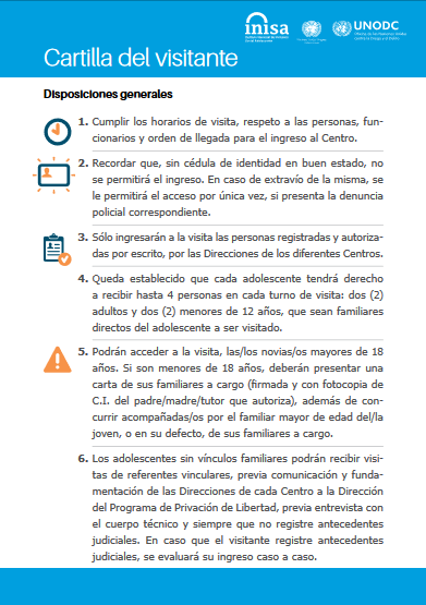 Cartilla del visitante