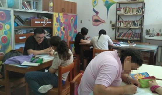 Jóvenes en taller