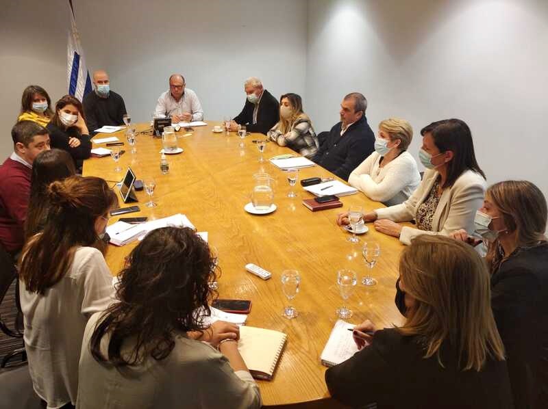 Autoridades Junta Nacional de Drogas, Salud de Inisa y Directorio