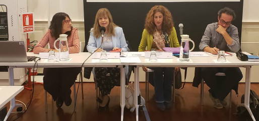 Mesa con ponentes y Fulco