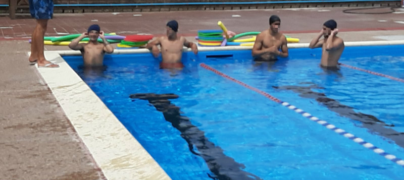 Actividades de verano en piscina de Plaza Pando